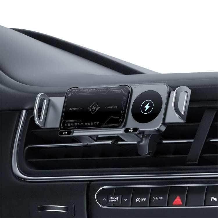 Smart Automatic Car Phone Holder with Wireless Fast Charger